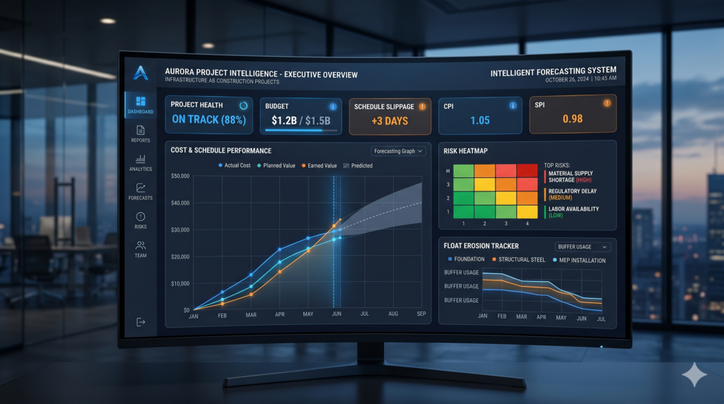 Elite Project Controls System | AI Project Management & PMO Intelligence Platform