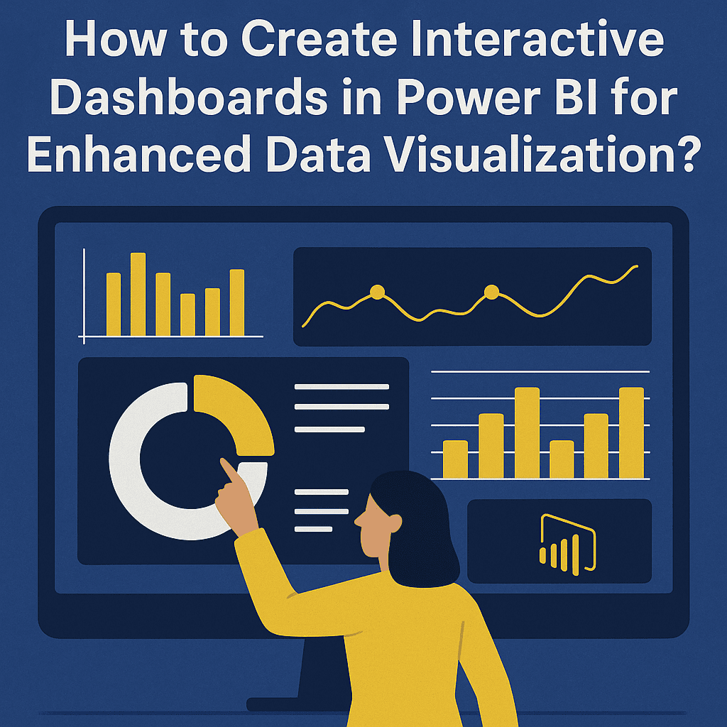 How to Create Interactive Dashboards in Power BI for Enhanced Data Visualization?