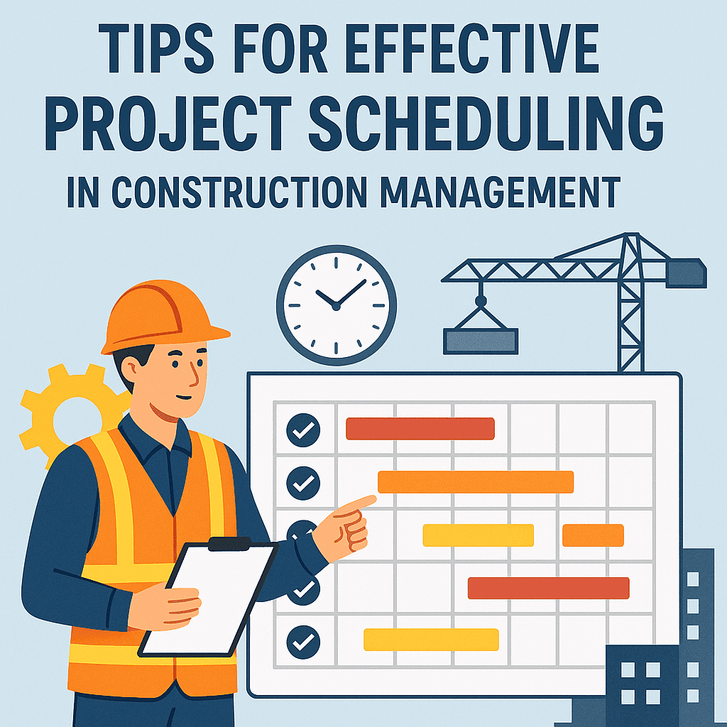 Tips for Effective Project Scheduling in Construction Management