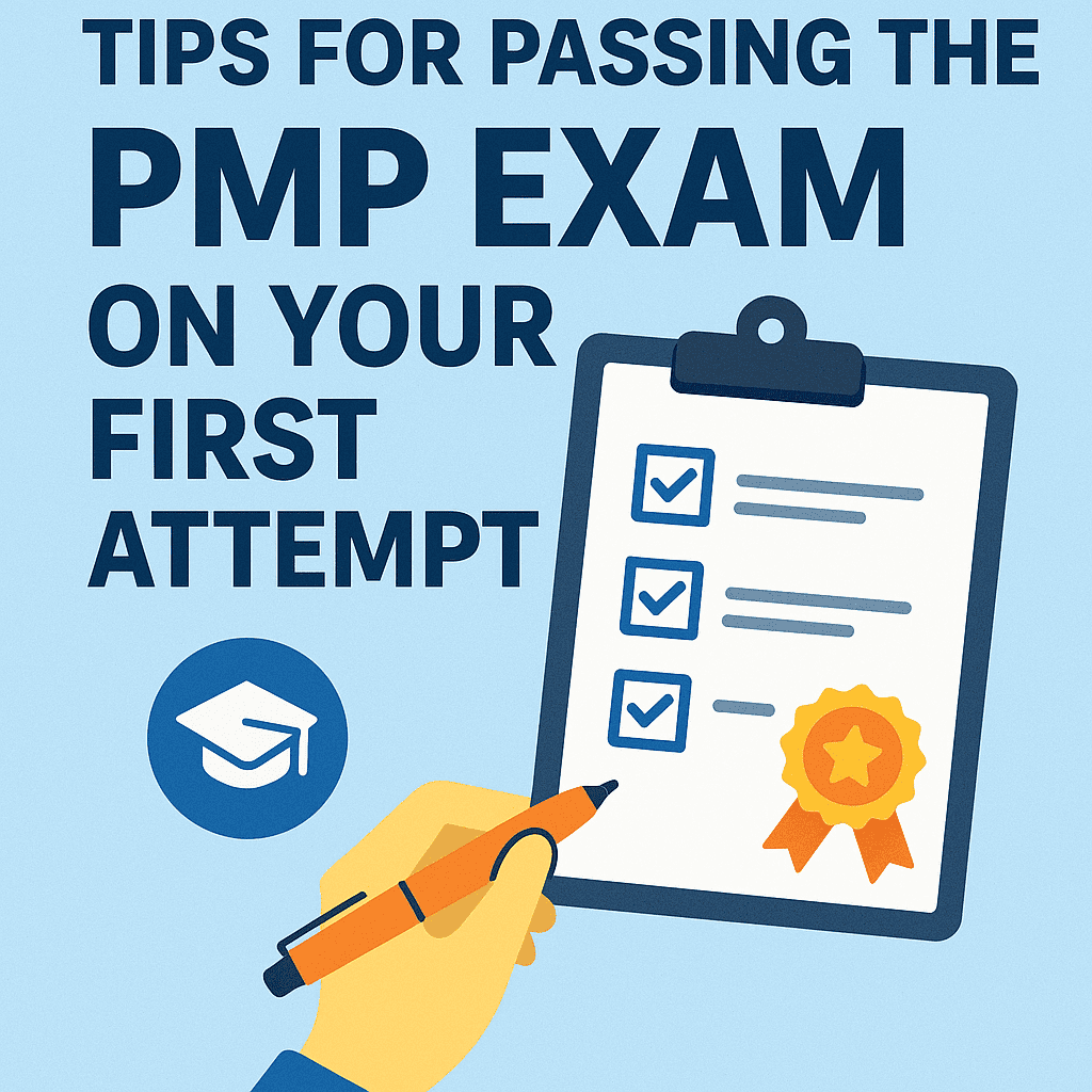 Tips for Passing the PMP Exam on Your First Attempt