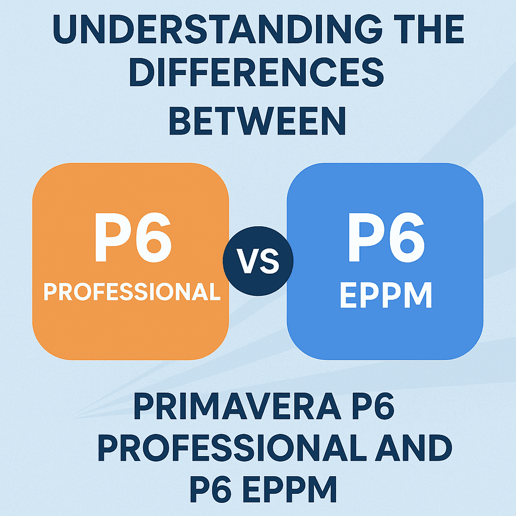 Understanding the Differences Between Primavera P6 Professional and P6 EPPM